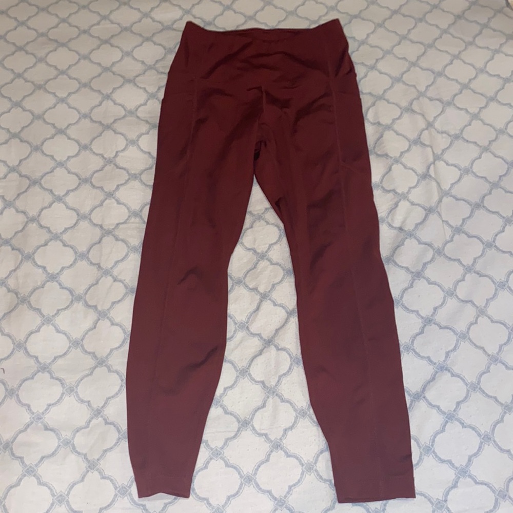 90 Degree Dark Orange Leggings